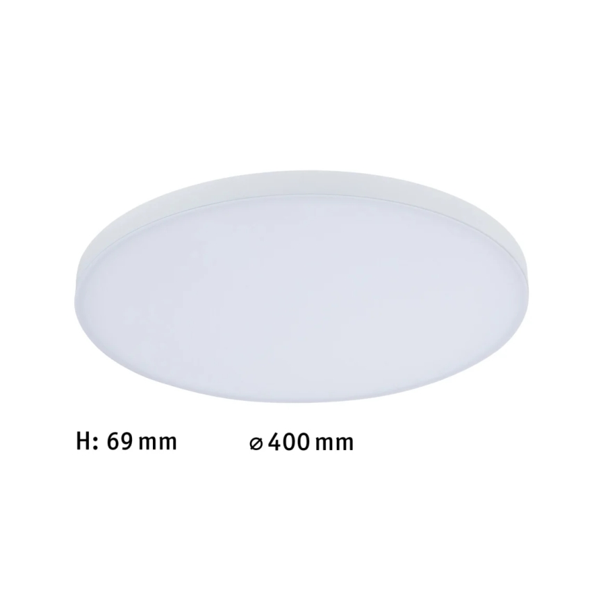 Paulmann 79897 - LED RGBW/22W Dimmable ceiling light SMART VELORA 230V