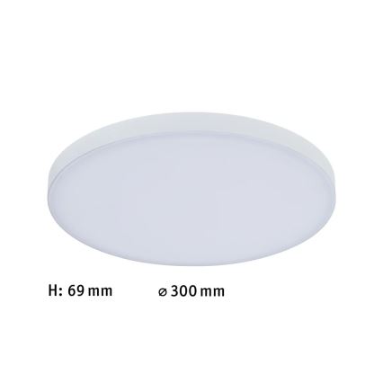 Paulmann 79899 - LED RGBW/16,5W Dimmable ceiling light SMART VELORA 230V