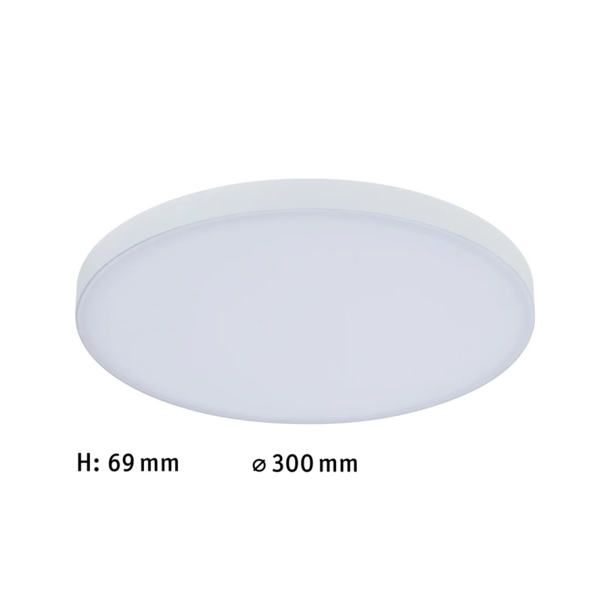 Paulmann 79899 - LED RGBW/16,5W Dimmable ceiling light SMART VELORA 230V