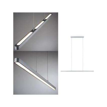 Paulmann 79900 - LED/42W Dimmable chandelier on a string LENTO 230V matte chrome