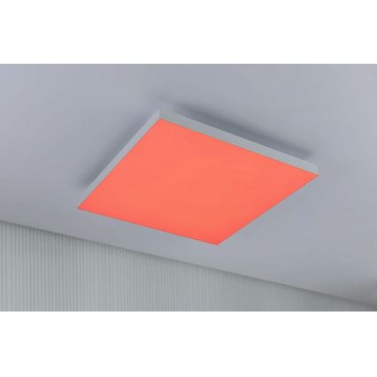 Paulmann 79905 - LED/19W RGBW Dimmable ceiling light VELORA 230V 3000-6500K + remote control