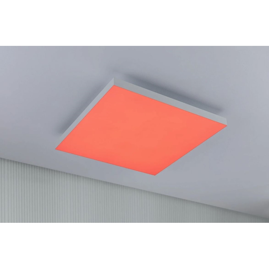 Paulmann 79905 - LED/19W RGBW Dimmable ceiling light VELORA 230V 3000-6500K + remote control