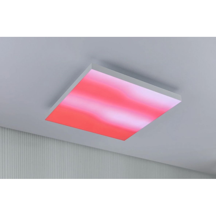 Paulmann 79905 - LED/19W RGBW Dimmable ceiling light VELORA 230V 3000-6500K + remote control
