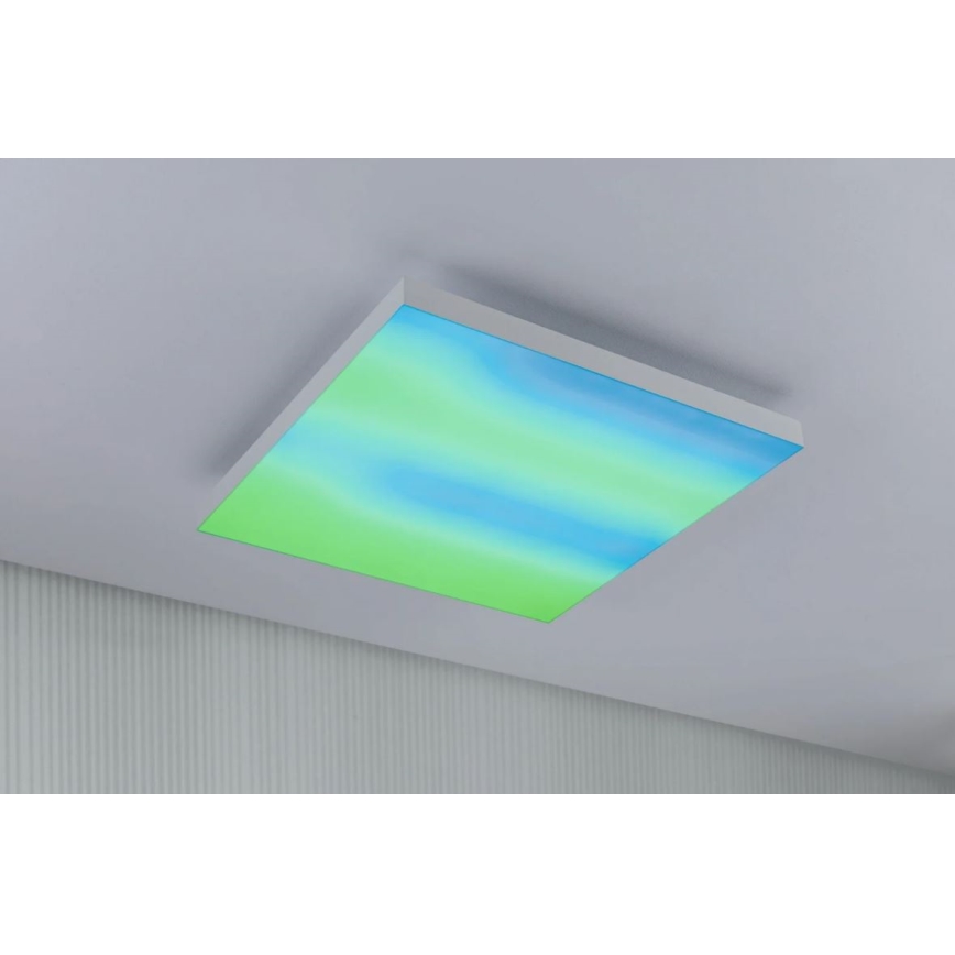 Paulmann 79905 - LED/19W RGBW Dimmable ceiling light VELORA 230V 3000-6500K + remote control