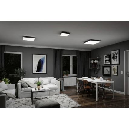 Paulmann 79909 - LED/31W RGBW Dimmable ceiling light VELORA 230V 3000-6500K + remote control
