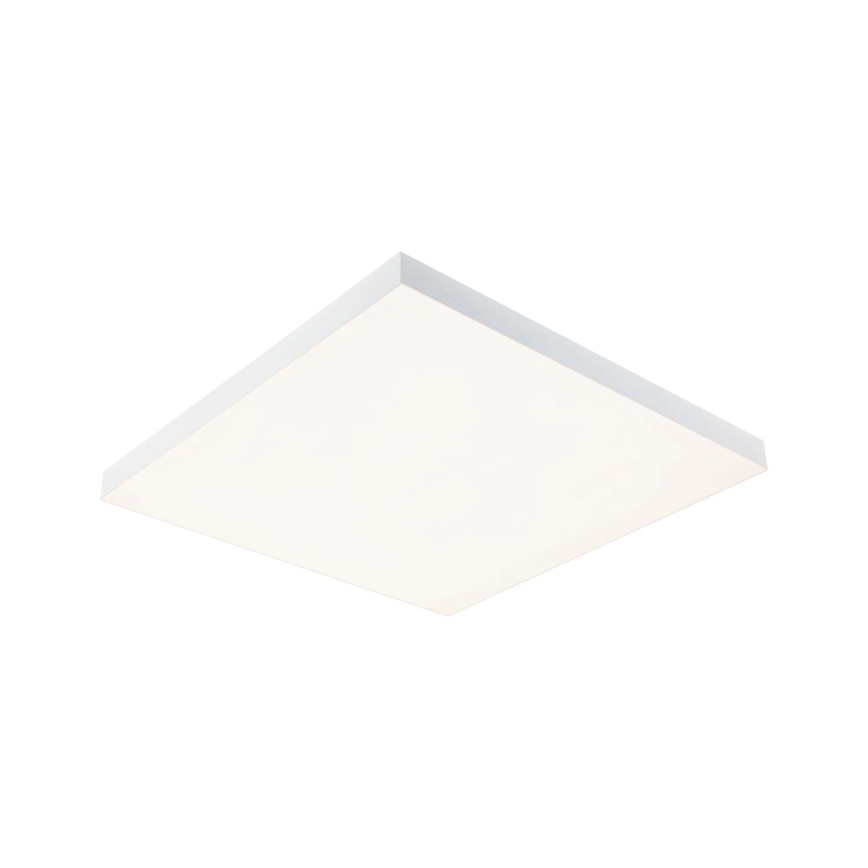 Paulmann 79910 - LORIA LED 31 W RGBW Dimmable Ceiling Light, 230 V, 3000–6500 K, 59.5 x 59.5 cm, White – incl. Remote Control