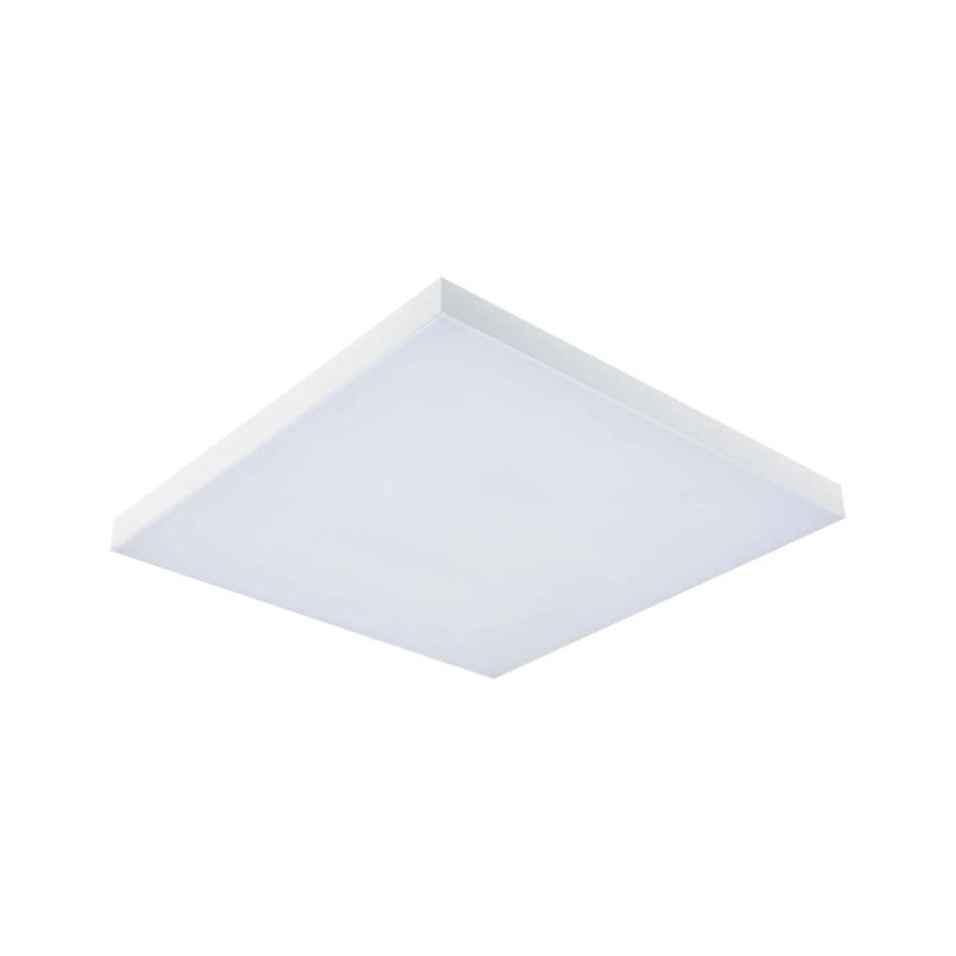 Paulmann 79910 - LORIA LED 31 W RGBW Dimmable Ceiling Light, 230 V, 3000–6500 K, 59.5 x 59.5 cm, White – incl. Remote Control