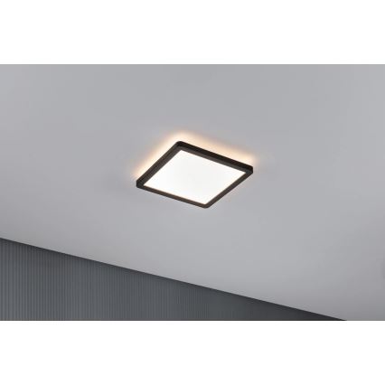 Paulmann 79920 - ATRIA LED 11.2 W Dimmable Panel, 230 V, 3000 K, 19 x 19 cm, Black
