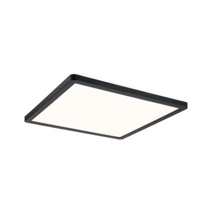Paulmann 79921 - LED/16W Dimmable Panel ATRIA 230V 3000K 29.3x29.3 cm Black