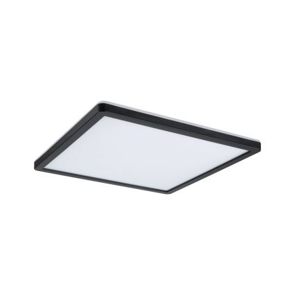 Paulmann 79921 - LED/16W Dimmable Panel ATRIA 230V 3000K 29.3x29.3 cm Black