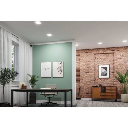 Paulmann 79954 - LED/12W IP44 Dimmable bathroom recessed downlight VARIFIT 230V