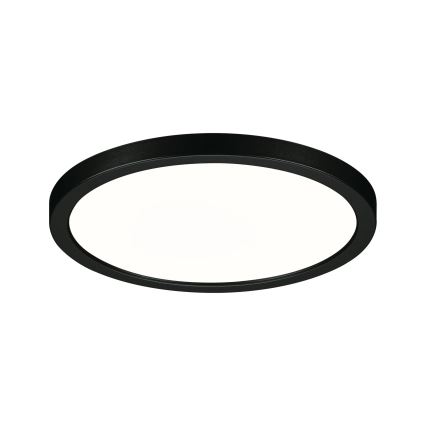 Paulmann 79965 - LED/13W IP44 Dimmable Bathroom Recessed Downlight AREO 230V Ø 17.5 cm Black