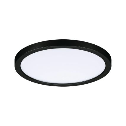Paulmann 79965 - LED/13W IP44 Dimmable Bathroom Recessed Downlight AREO 230V Ø 17.5 cm Black