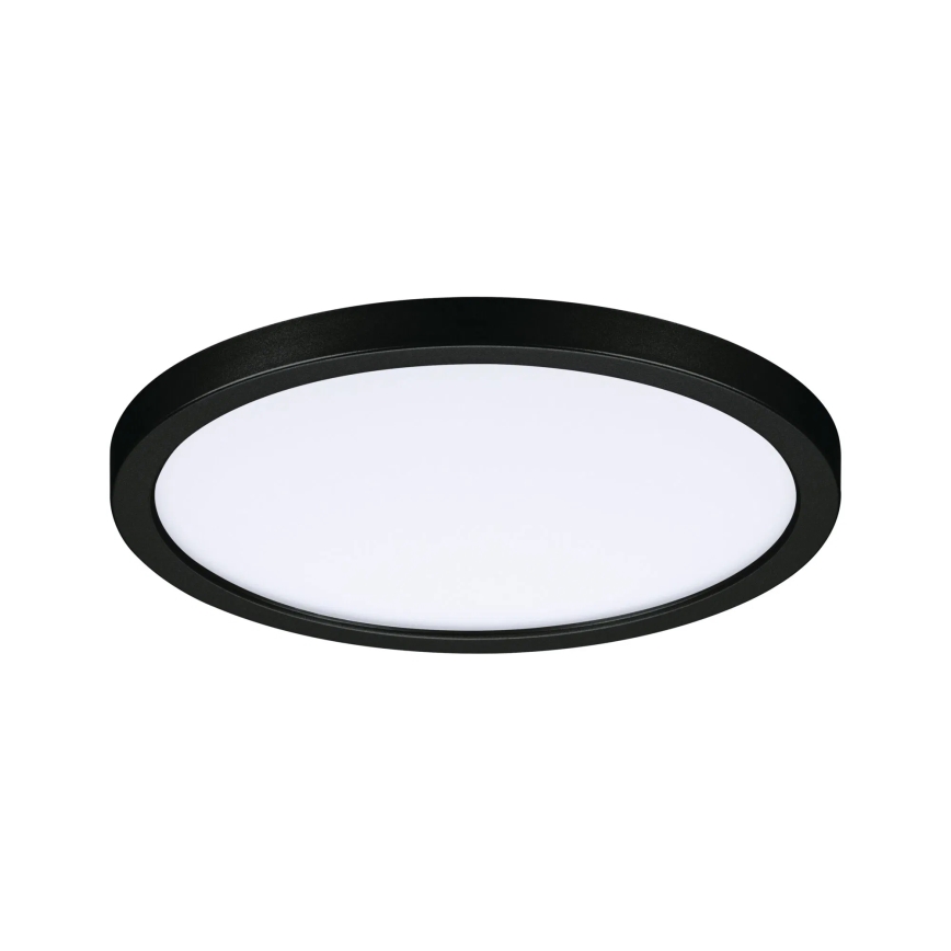 Paulmann 79965 - LED/13W IP44 Dimmable Bathroom Recessed Downlight AREO 230V Ø 17.5 cm Black