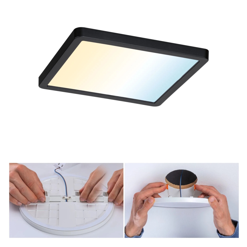 Paulmann 79966 - LED/13W IP44 Dimmable Bathroom Recessed Ceiling Light VARIFIT AREO 230V 3000-6500K