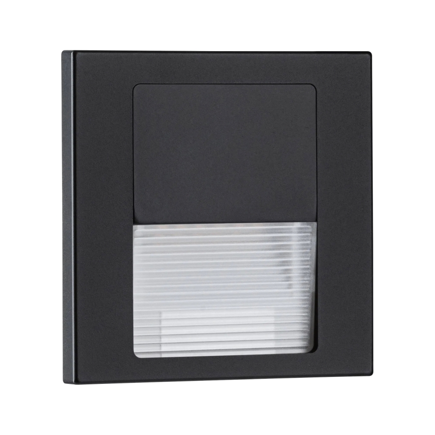 Paulmann 80001 - LED/1W Staircase light TSARO 230V Follow/black