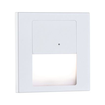 Paulmann 80002 - LED/1W Staircase light with sensor TSARO 230V Lead/white