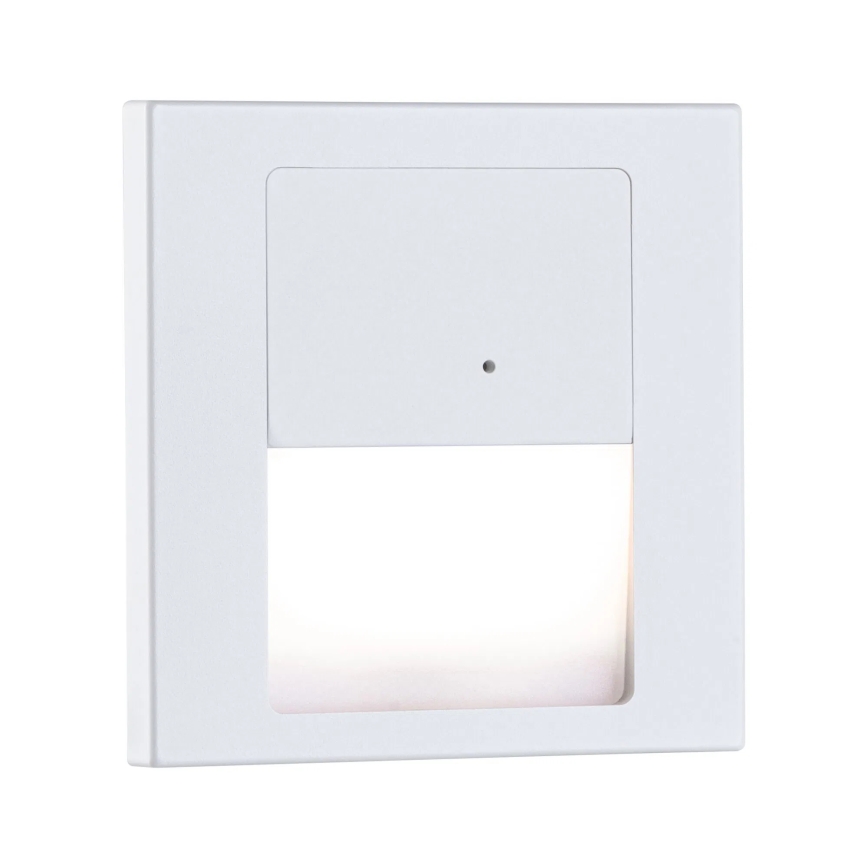 Paulmann 80002 - LED/1W Staircase light with sensor TSARO 230V Lead/white