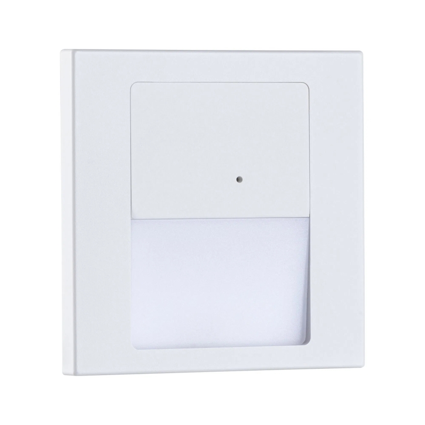 Paulmann 80002 - LED/1W Staircase light with sensor TSARO 230V Lead/white