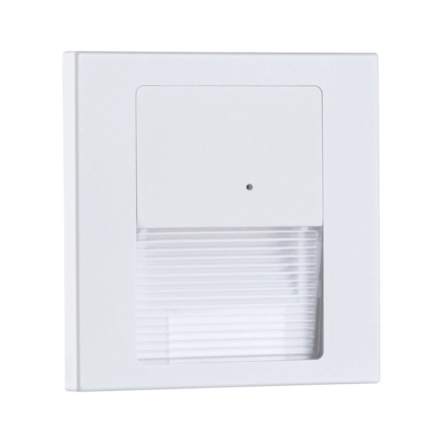Paulmann 80002 - LED/1W Staircase light with sensor TSARO 230V Lead/white