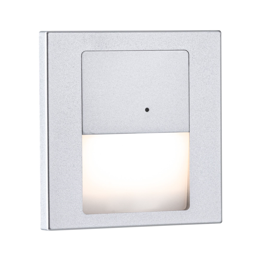 Paulmann 80003 - LED/1W Staircase light with sensor TSARO 230V Lead/matte chrome