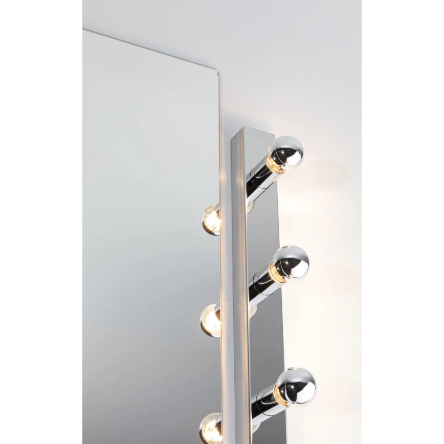 Paulmann 80096 - 3xE14/40W IP44 Bathroom mirror light REGULA 230V shiny chrome