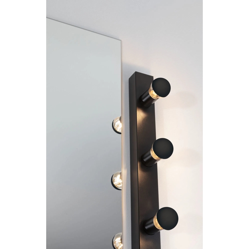 Paulmann 80097 - 3xE14/40W IP44 Bathroom mirror light REGULA 230V black