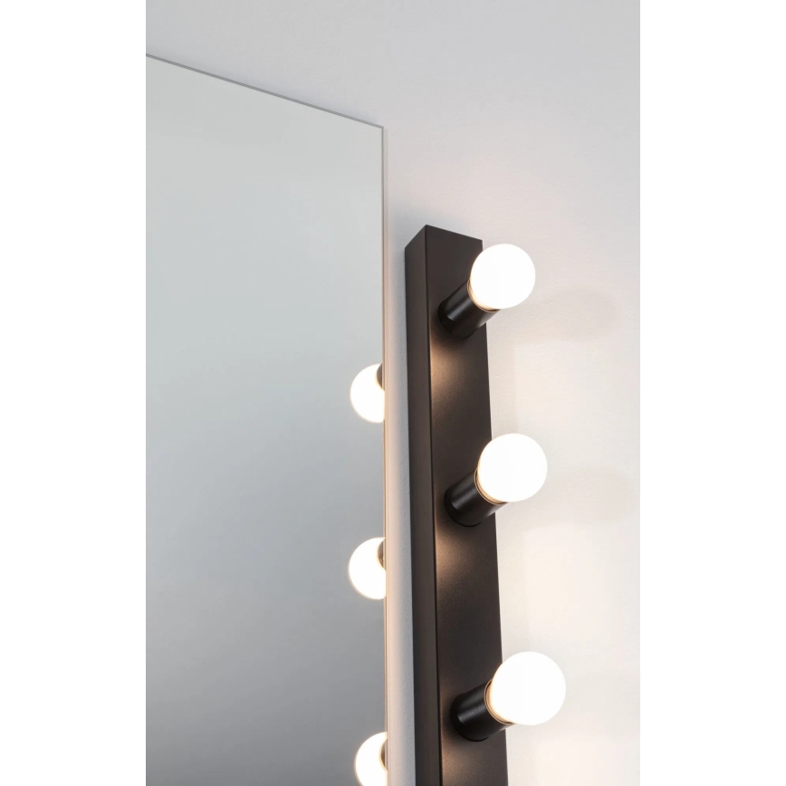 Paulmann 80097 - 3xE14/40W IP44 Bathroom mirror light REGULA 230V black