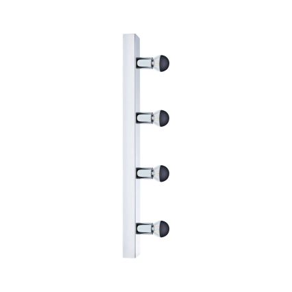 Paulmann 80098 - 4xE14/40W IP44 Bathroom mirror light REGULA 230V shiny chrome