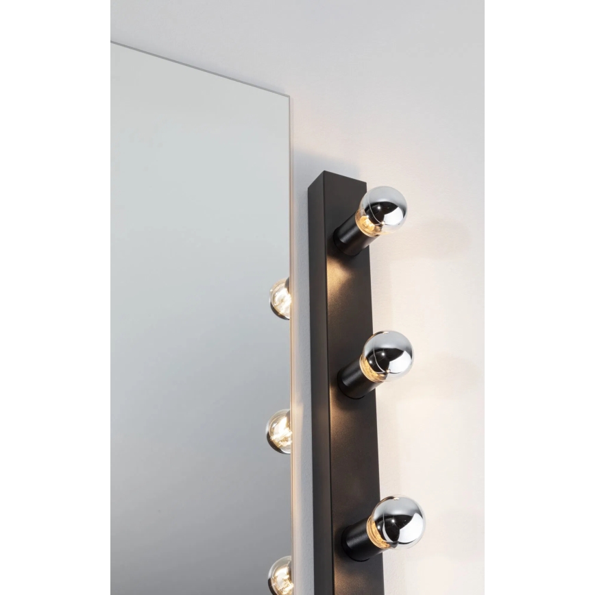 Paulmann 80099 - 4xE14/40W IP44 Bathroom mirror light REGULA 230V black