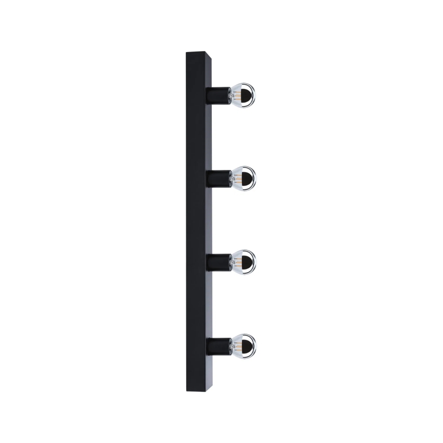 Paulmann 80099 - 4xE14/40W IP44 Bathroom mirror light REGULA 230V black