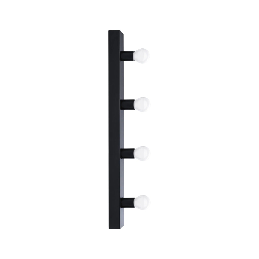 Paulmann 80099 - 4xE14/40W IP44 Bathroom mirror light REGULA 230V black