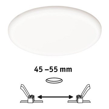 Paulmann 92387 - LED/4,5W IP44 Bathroom recessed light VARIFIT 230V