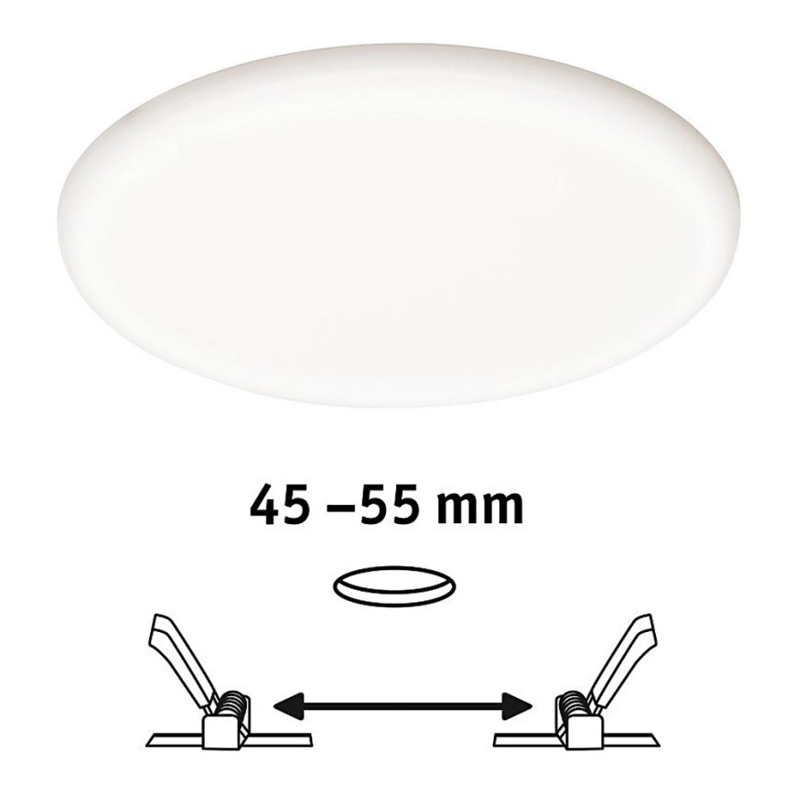 Paulmann 92387 - LED/4,5W IP44 Bathroom recessed light VARIFIT 230V