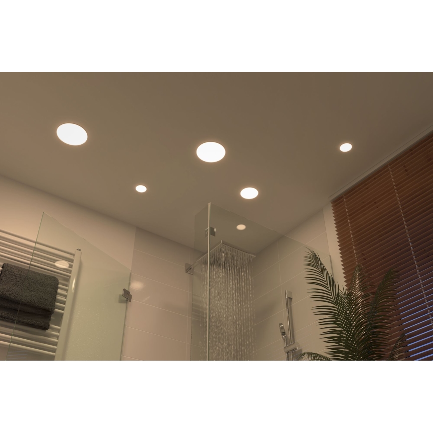 Paulmann 92388 - LED/8,5W IP44 Bathroom recessed light VARIFIT 230V