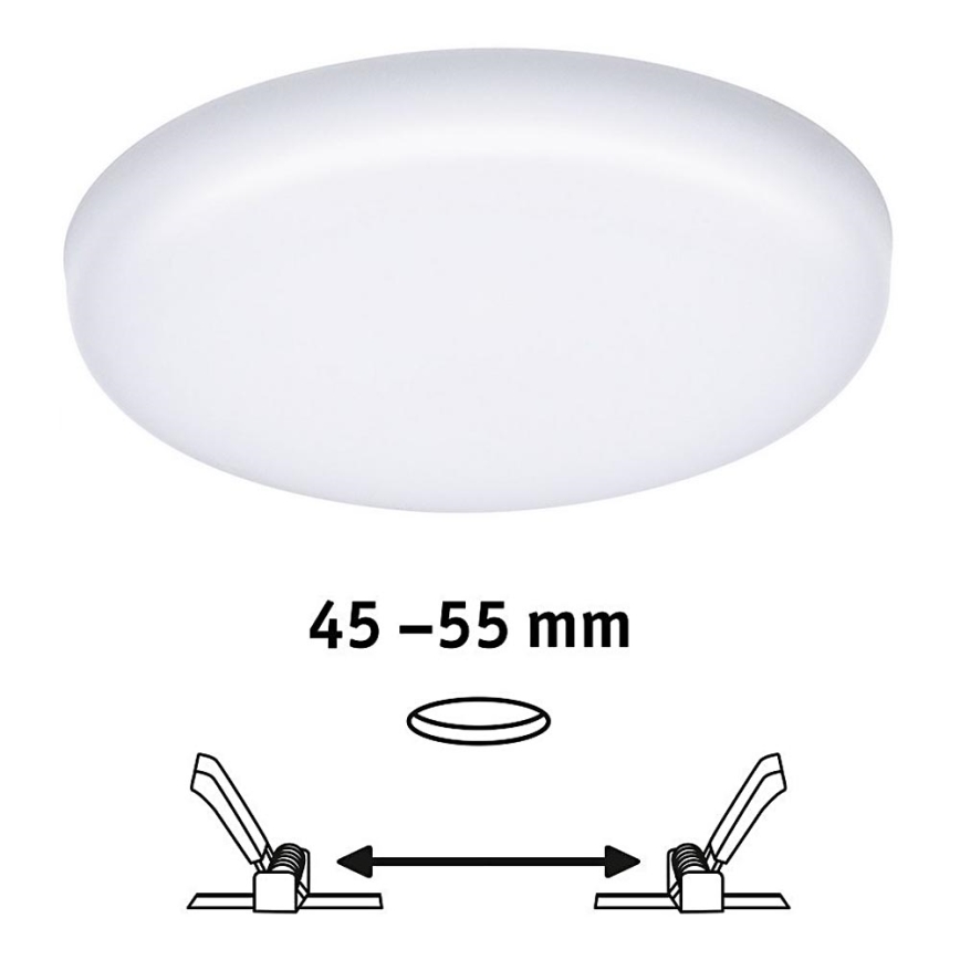 Paulmann 92390 - LED/4,5W IP44 Bathroom recessed light VARIFIT 230V
