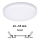 Paulmann 92390 - LED/4,5W IP44 Bathroom recessed light VARIFIT 230V
