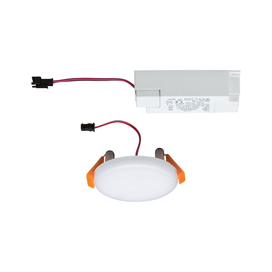 Paulmann 92390 - LED/4,5W IP44 Bathroom recessed light VARIFIT 230V