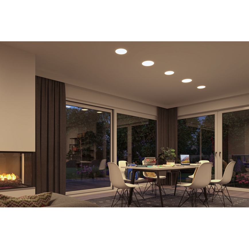 Paulmann 92390 - LED/4,5W IP44 Bathroom recessed light VARIFIT 230V