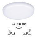 Paulmann 92391 - LED/8,5W IP44 Bathroom recessed light VARIFIT 230V