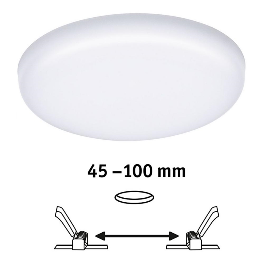 Paulmann 92391 - LED/8,5W IP44 Bathroom recessed light VARIFIT 230V