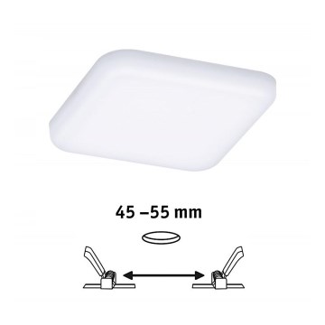 Paulmann 92393 - LED/4,5W IP44 Bathroom recessed light VARIFIT 230V