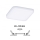 Paulmann 92393 - LED/4,5W IP44 Bathroom recessed light VARIFIT 230V