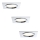 Paulmann 92695 - SET 3x LED/8W Dimming recessed light DICE 230V