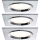 Paulmann 92696 - SET 3xLED/8W Dimmable recessed light DICE 230V