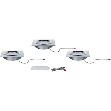 Paulmann 92696 - SET 3xLED/8W Dimmable recessed light DICE 230V