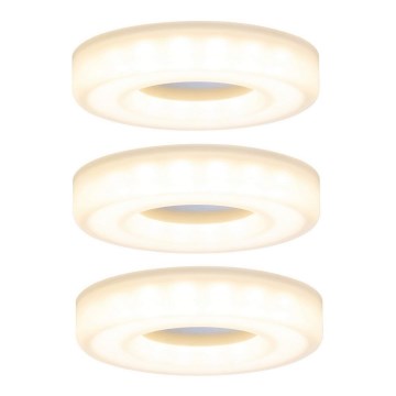 Paulmann 92704 - SET 3xLED/5,5W Recessed ceiling light BAGEL 230V