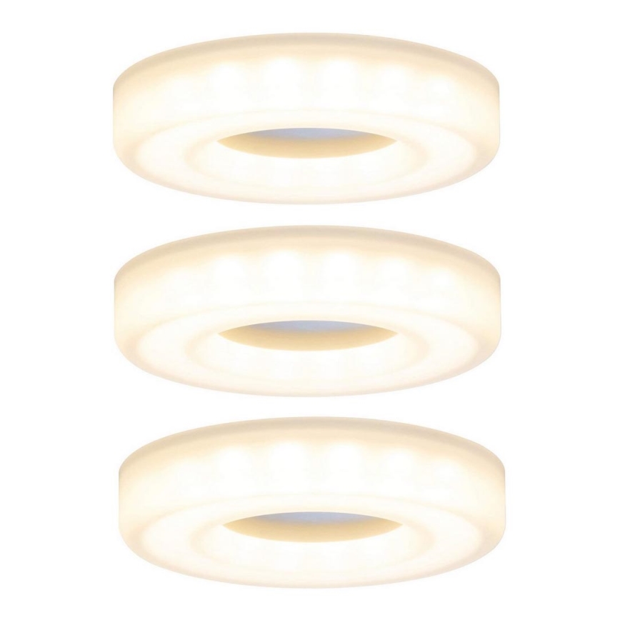Paulmann 92704 - SET 3xLED/5,5W Recessed ceiling light BAGEL 230V