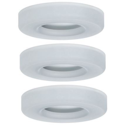 Paulmann 92704 - SET 3xLED/5,5W Recessed ceiling light BAGEL 230V