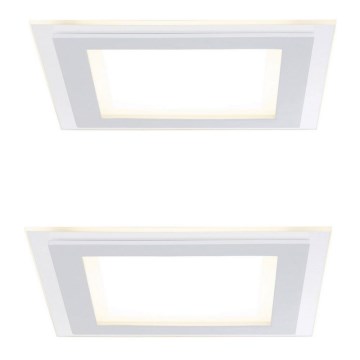 Paulmann 92706 - SET 2xLED/7,5W Dimmable recessed light DECODICE 230V